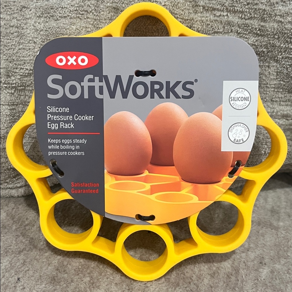 NWT OXO Sillicone Egg Holder for Pressure Cooker
